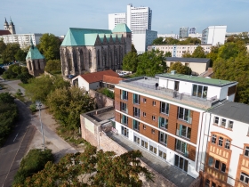 Klosterneubau an der Universitätskirche St. Petri